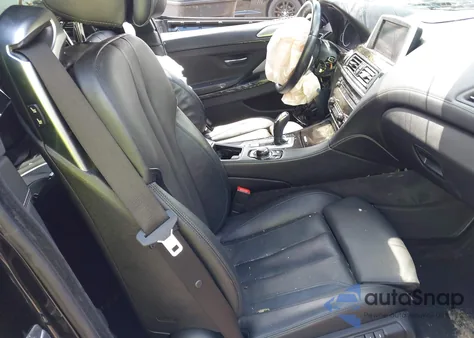 2014 BMW 650I Gran Coupe from USA, damaged, VIN WBA6B2C58ED129785